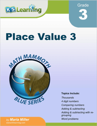 Place Value Workbook For Grade 3