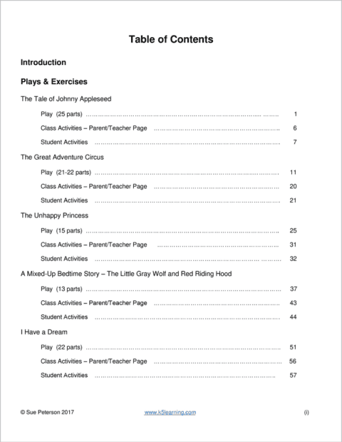 Short Plays for Kids | K5 Bookstore