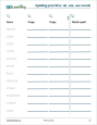Spelling 3 - Sample Page