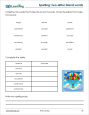 Spelling 4 - Sample Page