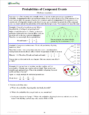 Statistics & Probability - Sample Page