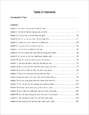 Vocabulary 1 - Table of Contents