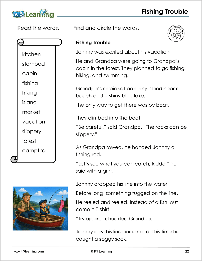 Vocabulary 1 - Sample Page