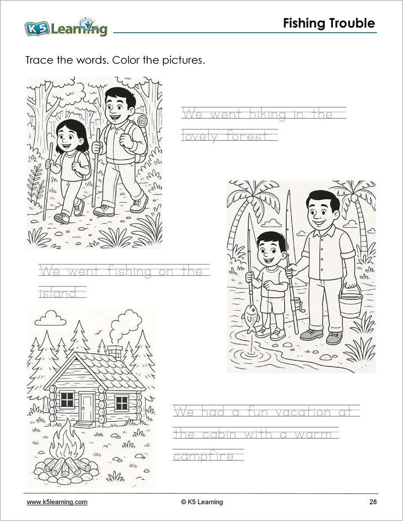 Vocabulary 1 - Sample Page