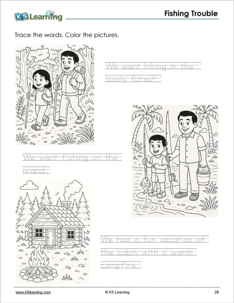 Vocabulary Workbook for Grade 1 | K5 Bookstore