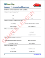 Vocabulary 2 - Sample Page