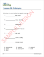 Vocabulary 4 - Sample Page